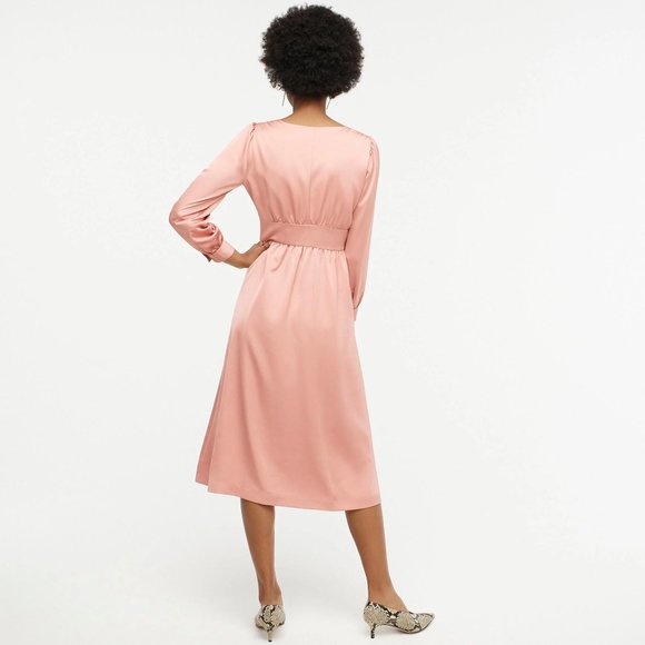 J. Crew Pink Midi Dress - Picture 4 of 16